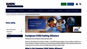 What Childsafetyeurope.org website looked like in 2023 (1 year ago)