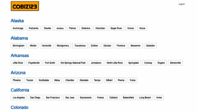 What Cobiz123.com website looked like in 2023 (2 years ago)
