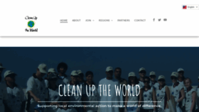 What Cleanuptheworld.org website looked like in 2023 (1 year ago)