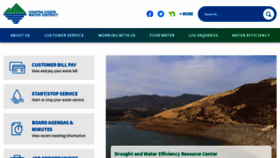 What Ccwater.com website looked like in 2023 (2 years ago)