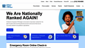 What Childrensdmc.org website looked like in 2023 (3 years ago)