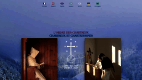 What Chartreux.org website looked like in 2023 (3 years ago)