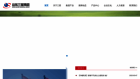What Chinasanxing.cn website looked like in 2023 (1 year ago)
