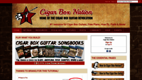 What Cigarboxnation.com website looked like in 2023 (1 year ago)