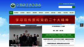 What Chinacacm.org website looked like in 2023 (1 year ago)
