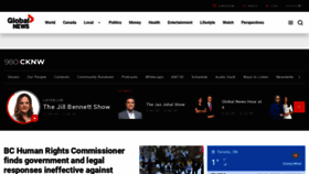 What Cknw.com website looked like in 2023 (1 year ago)