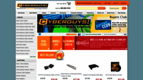 What Cyberguys.com website looked like in 2023 (1 year ago)