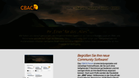 What Cback.de website looked like in 2023 (2 years ago)