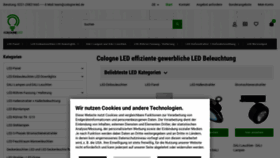 What Cologne-led.de website looked like in 2023 (1 year ago)