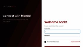 What Chatterchat.com website looked like in 2023 (1 year ago)