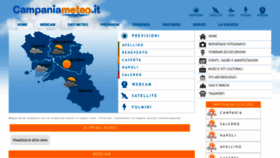 What Campaniameteo.it website looked like in 2023 (1 year ago)