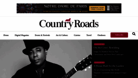 What Countryroadsmagazine.com website looked like in 2023 (1 year ago)