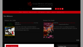 What Crimewriterscanada.com website looked like in 2023 (1 year ago)