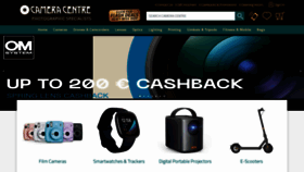 What Camera.ie website looked like in 2023 (2 years ago)