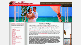 What Caribbeanweddings.com website looked like in 2023 (1 year ago)