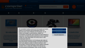 What Compreis.de website looked like in 2023 (1 year ago)