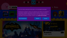 What Cartoonito.pt website looked like in 2023 (2 years ago)