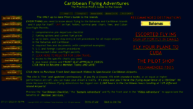 What Caribbeanflyingadventures.com website looked like in 2023 (1 year ago)
