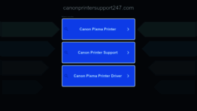 What Canonprintersupport247.com website looked like in 2023 (1 year ago)