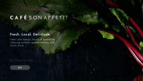 What Cafebonappetit.com website looked like in 2023 (2 years ago)