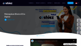 What Cashlez.com website looked like in 2023 (1 year ago)