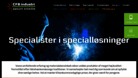 What Cfbindustri.dk website looked like in 2023 (2 years ago)