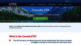 What Canadapriorityeta.com website looked like in 2023 (1 year ago)