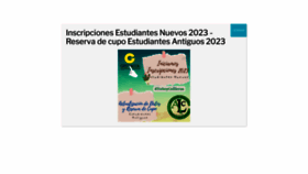 What Collleras.edu.co website looked like in 2023 (1 year ago)