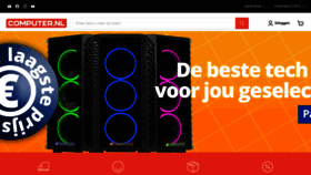 What Computer.nl website looked like in 2023 (1 year ago)