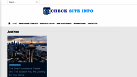 What Checksiteinfo.info website looked like in 2023 (1 year ago)