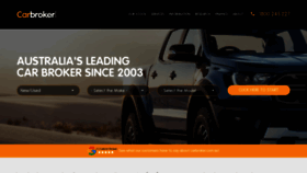 What Carbroker.com.au website looked like in 2023 (2 years ago)
