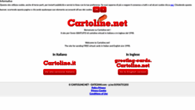 What Cartoline.net website looked like in 2023 (1 year ago)