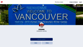 What Ccevan.com website looked like in 2023 (1 year ago)
