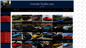 What Corvettetrader.com website looked like in 2023 (1 year ago)