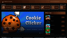 What Cookieclicker-games.com website looked like in 2023 (1 year ago)
