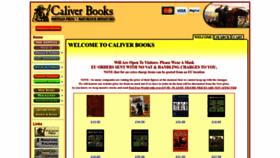 What Caliverbooks.com website looked like in 2023 (1 year ago)