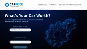 What Carprice.co.nz website looked like in 2023 (1 year ago)