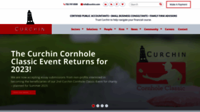 What Curchin.com website looked like in 2023 (1 year ago)