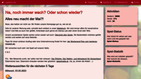 What C-gebert.de website looked like in 2023 (1 year ago)