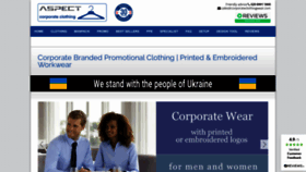 What Corporateclothingwear.com website looked like in 2023 (1 year ago)