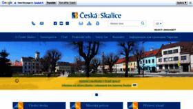 What Ceskaskalice.cz website looked like in 2023 (1 year ago)