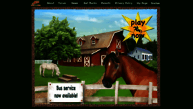 What Clubponypals.com website looked like in 2023 (This year)