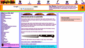 What Cookeryonline.com website looked like in 2023 (1 year ago)