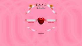 What Cupidlovecalculator.com website looked like in 2023 (This year)
