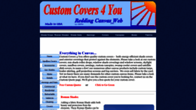 What Customcovers4you.com website looked like in 2023 (This year)