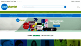 What Clearchemist.co.uk website looked like in 2023 (This year)