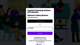What Cognizant.udemy.com website looked like in 2023 (This year)