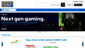 What Computershop.cz website looked like in 2023 (This year)