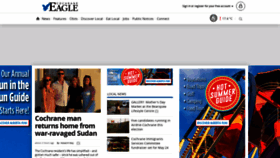 What Cochraneeagle.ca website looked like in 2023 (2 years ago)