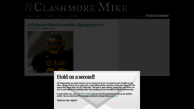 What Clashmoremike.com website looked like in 2023 (This year)